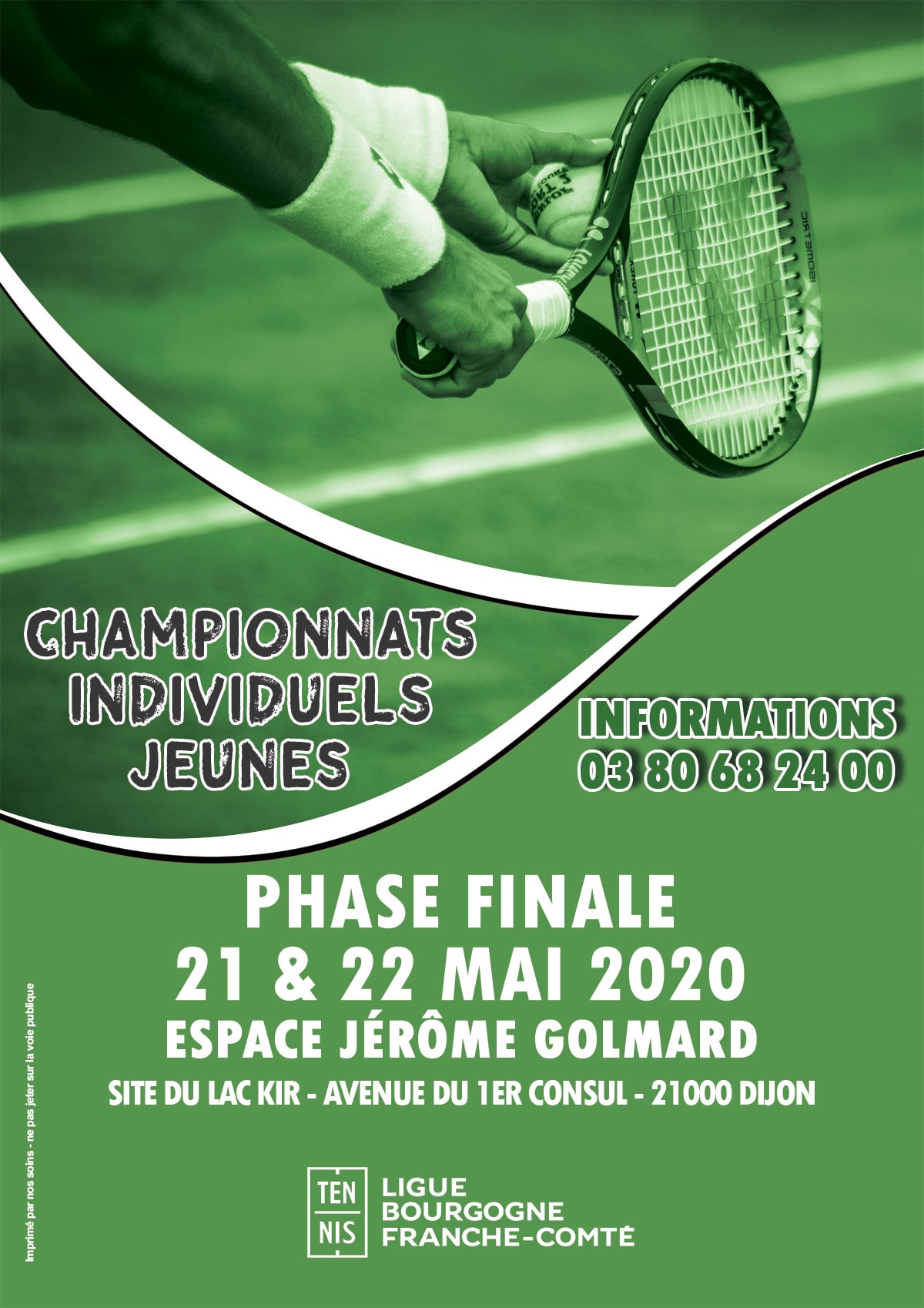 Individuels Régionaux Jeunes 2020 : Ligue BFC de Tennis