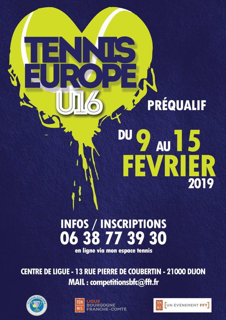 Pre Qualifications Petits Ducs 2019 : Ligue BFC de Tennis