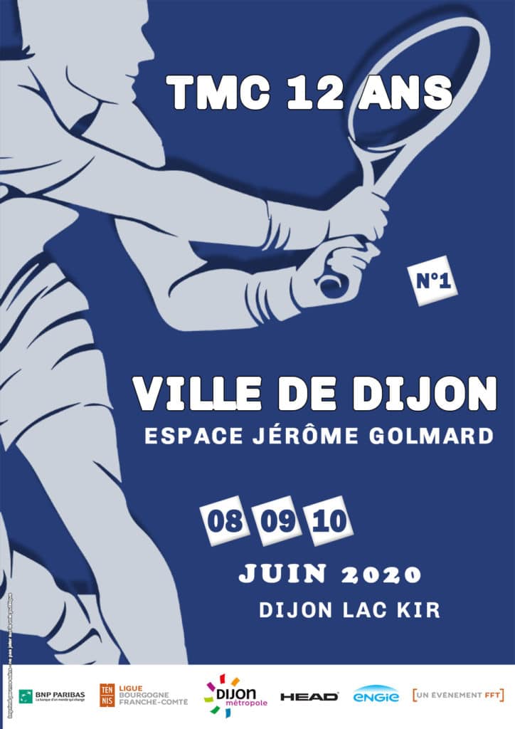 Affiche Tmc 12 Ans de la Ville de Dijon : Juin 2020
