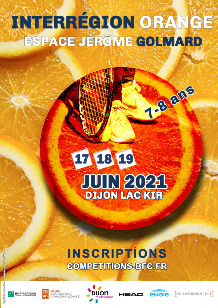 Interregion Orange 2021 Ligue Bourgogne-Franche-Comté de Tennis