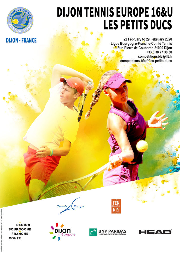 Petits Ducs 2020 Tennis Europe : Ligue BFC de Tennis