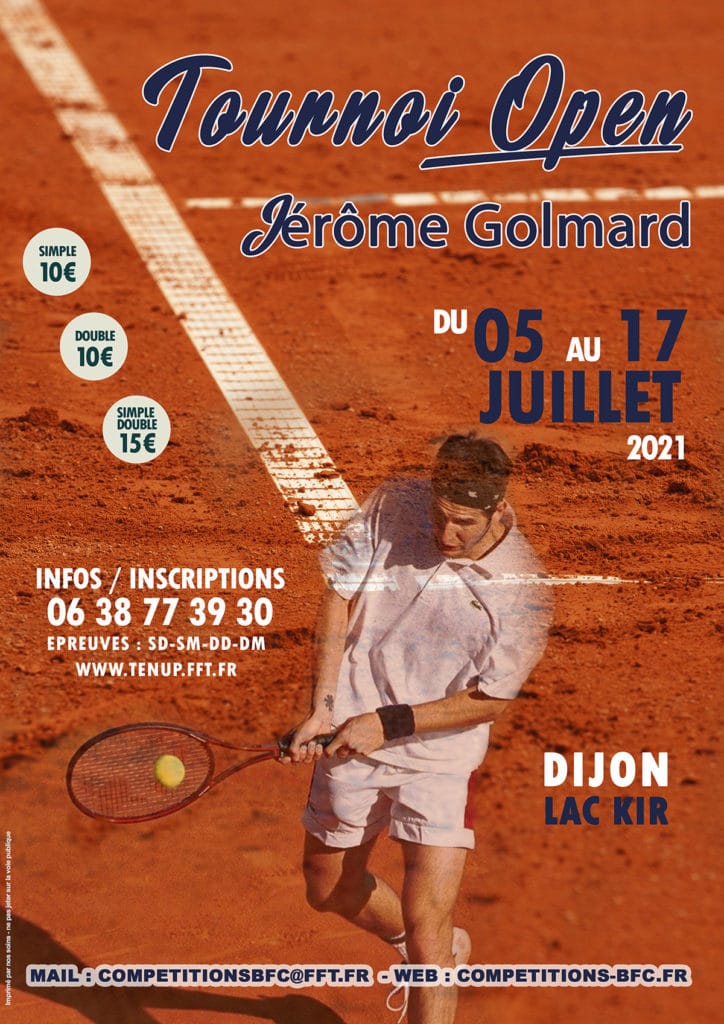 Tournoi Open Jérôme Golmard 2021