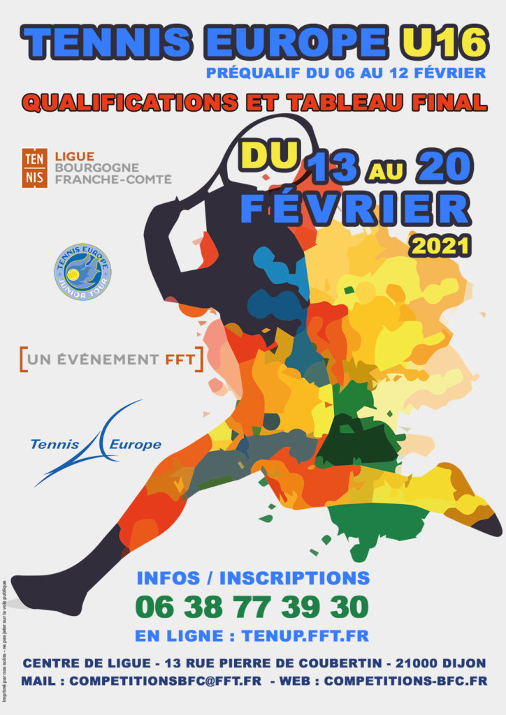 Les Petits Ducs Tennis Europe U16 à Dijon 2021
