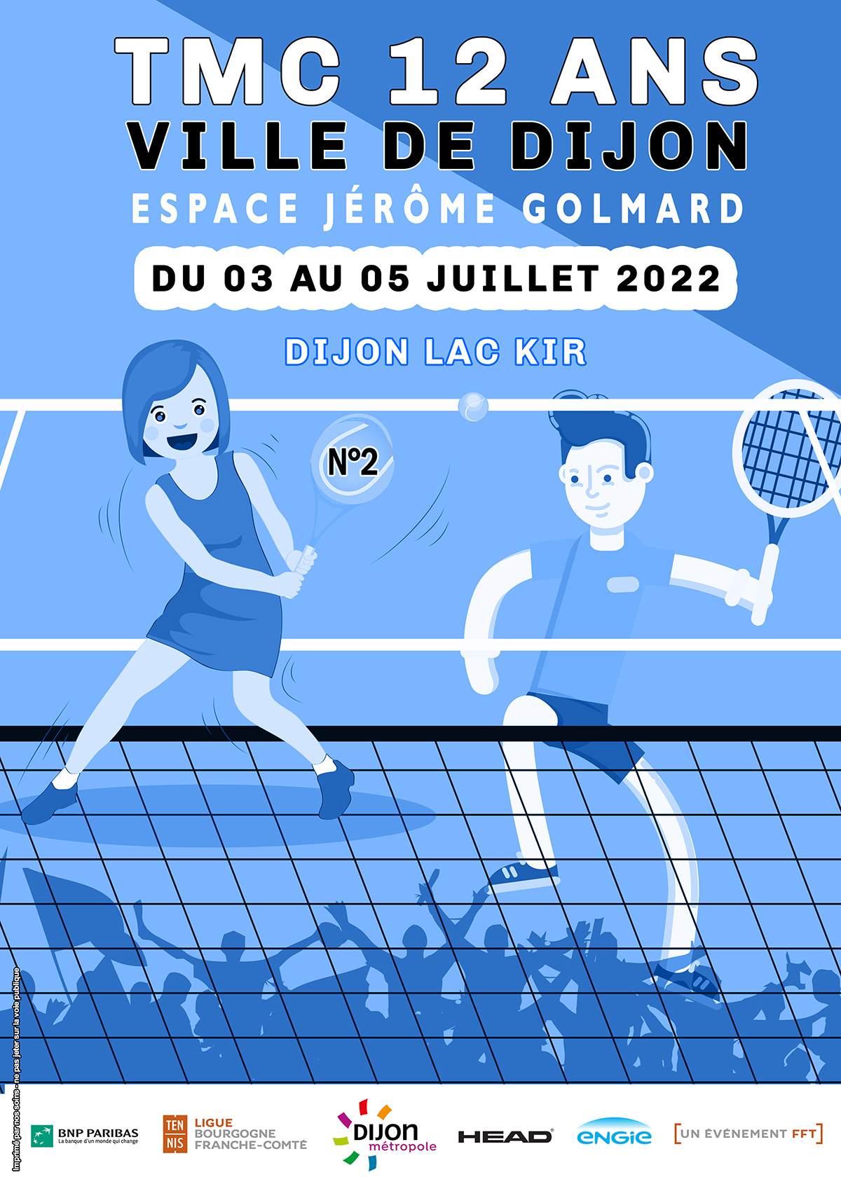 TMC 12 Ans N°2 2022 : Ligue Bourgogne-Franche-Comté de Tennis