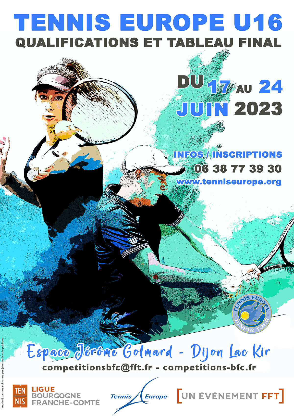 Tennis Europe U16 2023 : Ligue BFC de Tennis