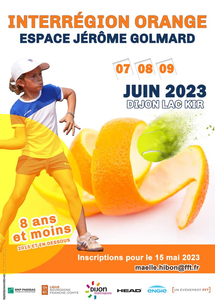 Interrégion Orange 2023 : Ligue Bourgogne-Franche-Comté de Tennis