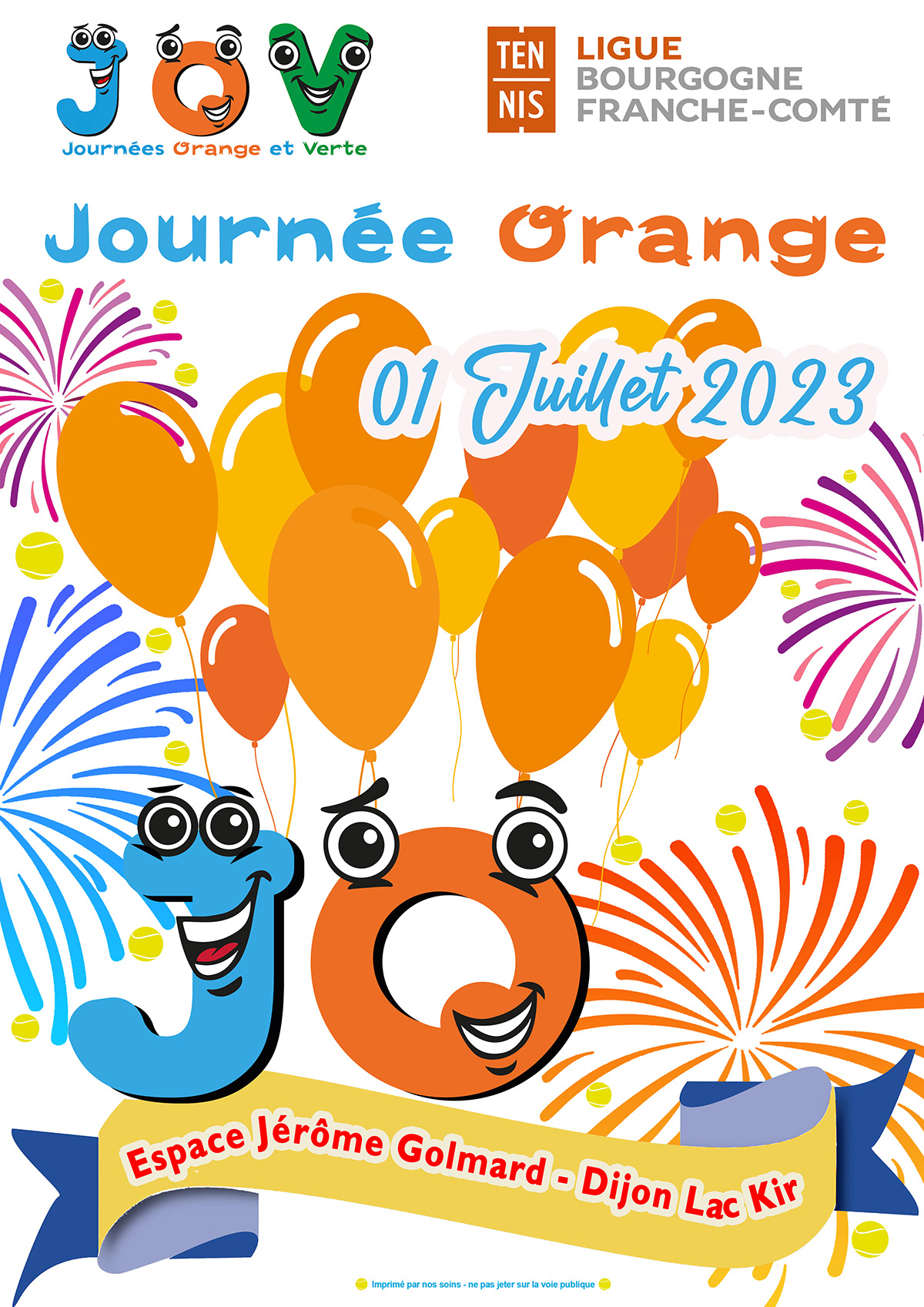 Journée Orange : Ligue Bourgogne-Franche-Comté de Tennis