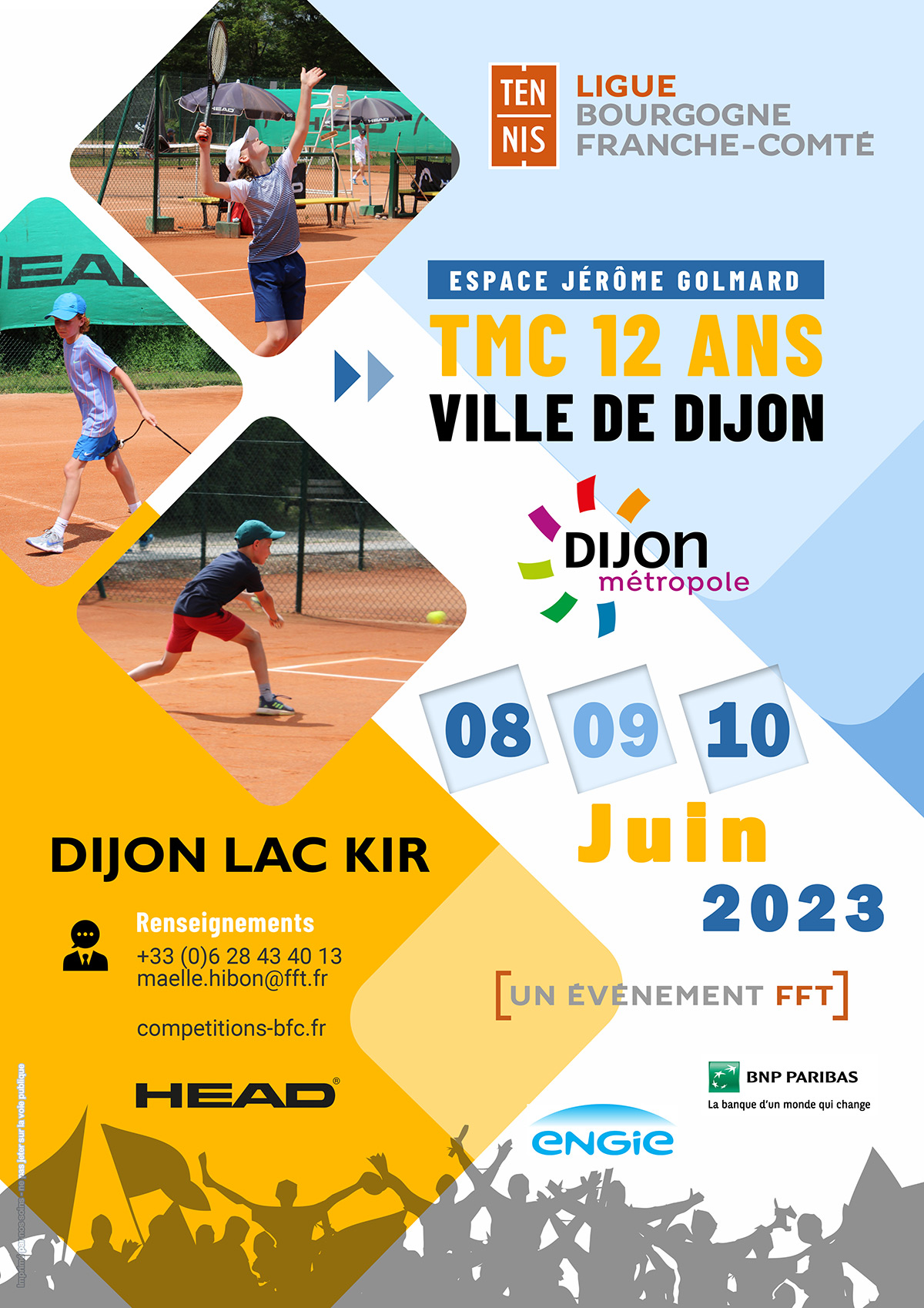TMC 12 ans de la Ville de Dijon : Ligue BFC de Tennis