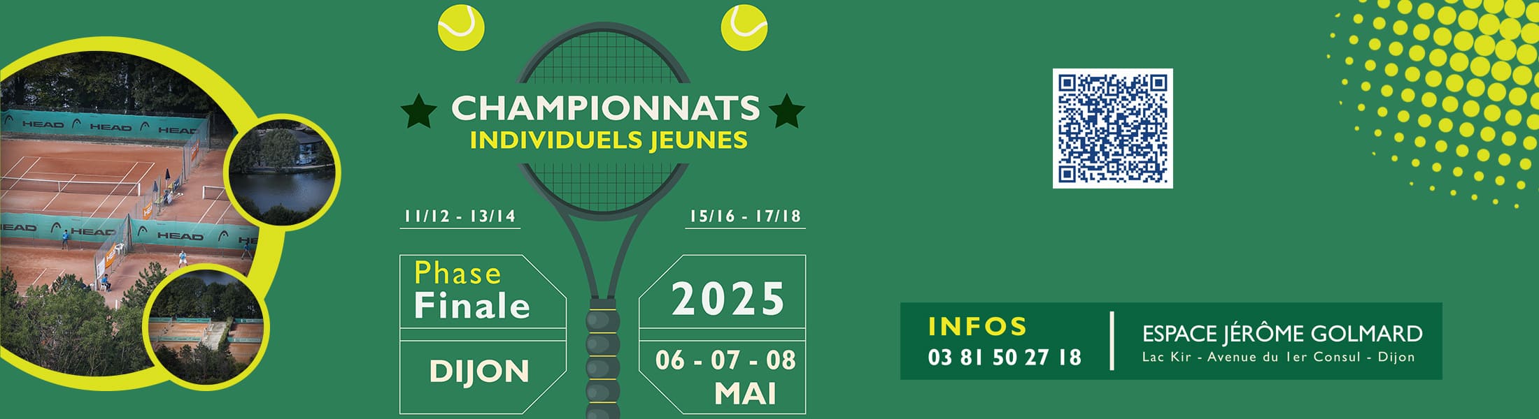 Championnat individuel jeunes : Ligue BFC de Tennis