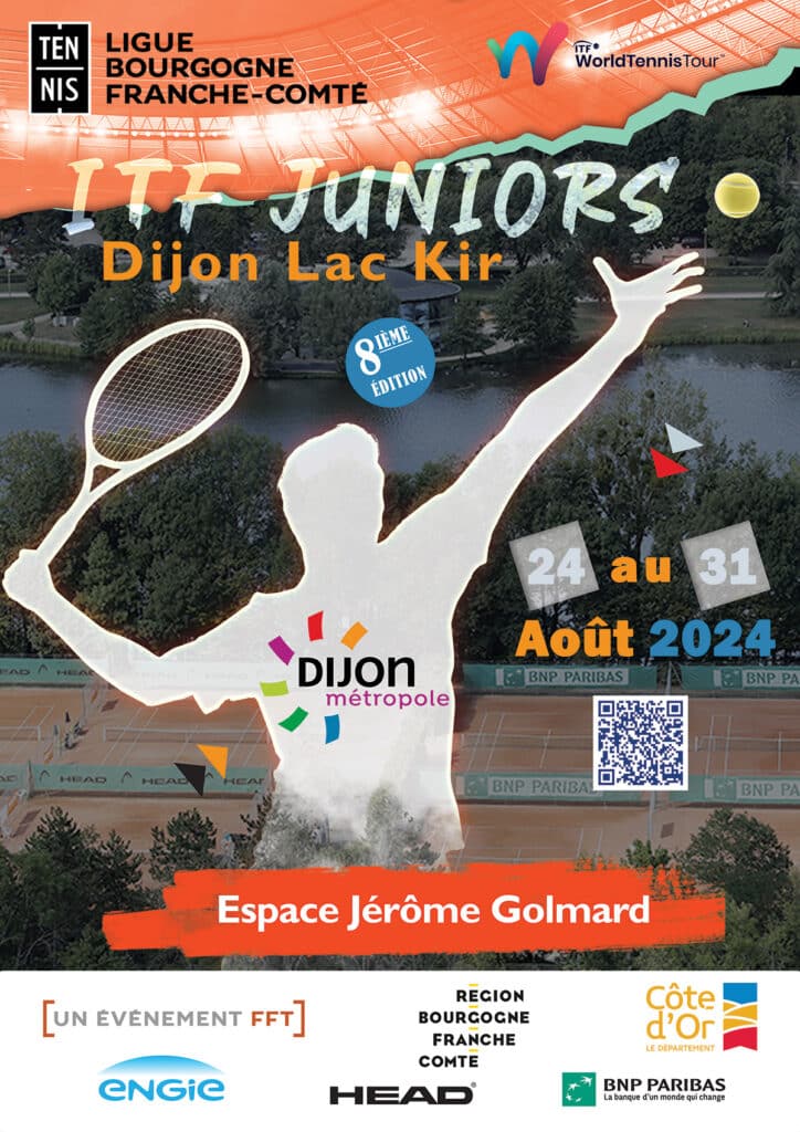 Affiche ITF Juniors 2024 : Ligue Bourgogne-Franche-Comté de Tennis