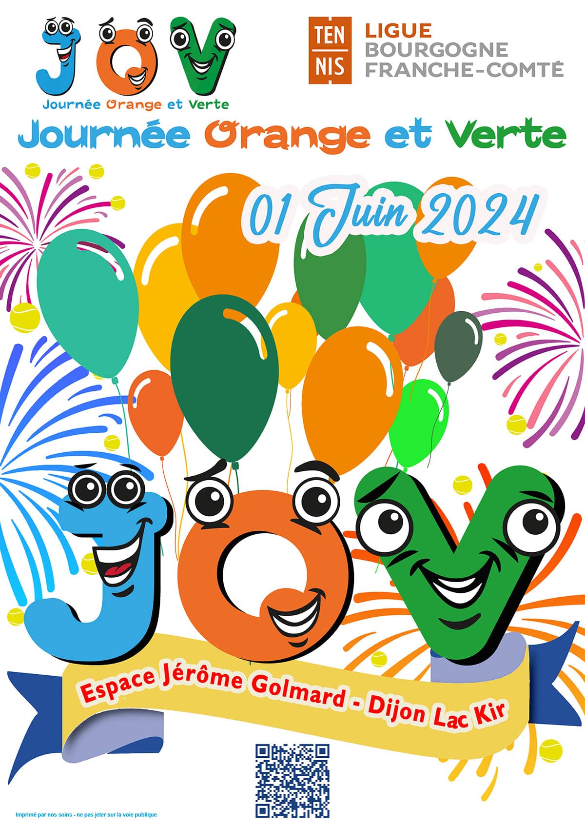 Journée Orange et Verte : Ligue Bourgogne-Franche-Comté de Tennis