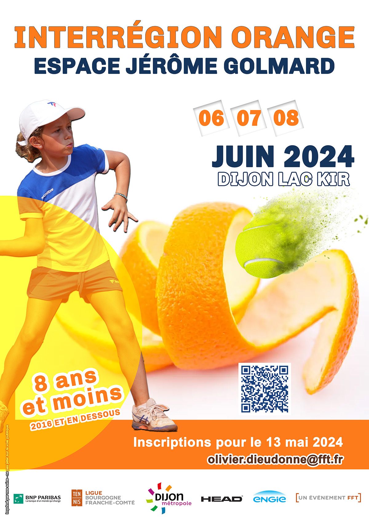 Interrégion Orange 2024 : Ligue Bourgogne-Franche-Comté de Tennis