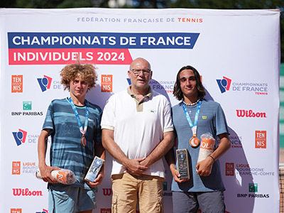 Championnats de France 15-16 ans de Tennis 2024 à Dijon : Ligue BFC de Tennis