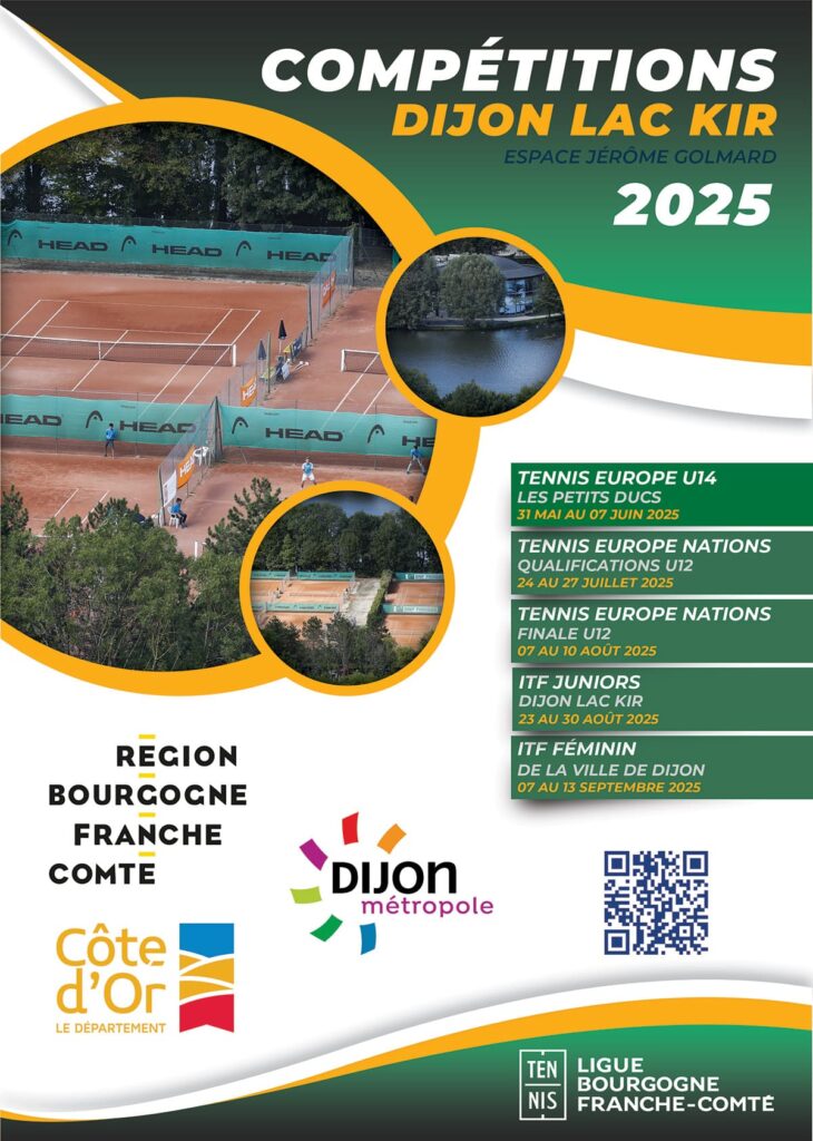 Compétitions de Tennis au Lac Kir 2025 : Ligue BFC de Tennis