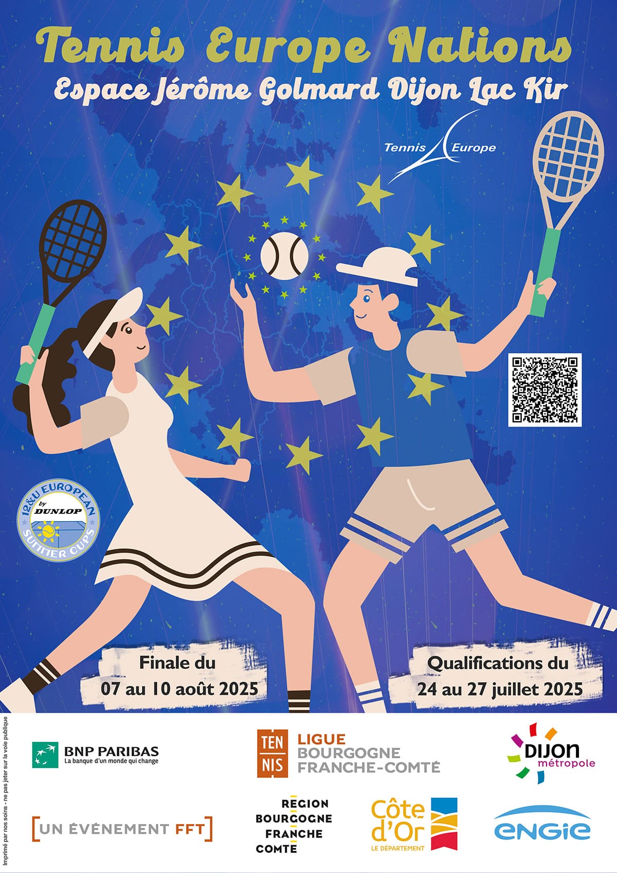 Tennis Europe Nations 2025 : Ligue Bourgogne-Franche-Comté de Tennis