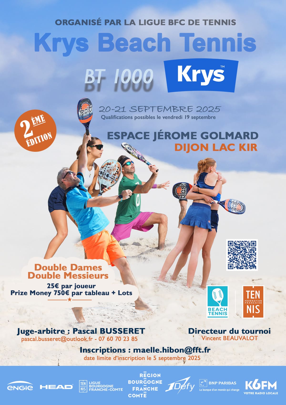 BT 1000 : Ligue Bourgogne-Franche-Comté de Tennis