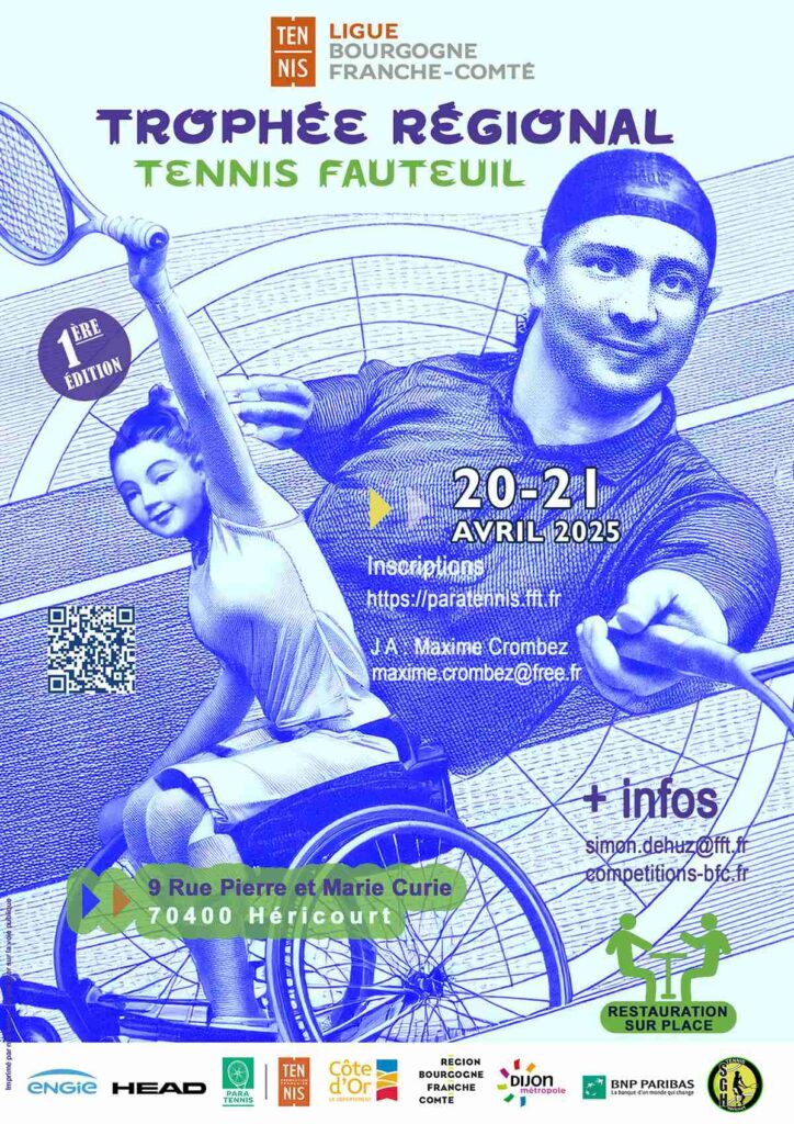 Trophée Régional de Tennis Fauteuil : Ligue Bourgogne Franche-Comté de Tennis
