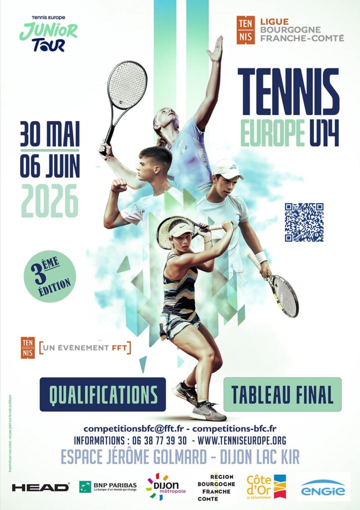 Tennis Europe U14 Les Petits Ducs 2026 : Ligue BFC de Tennis