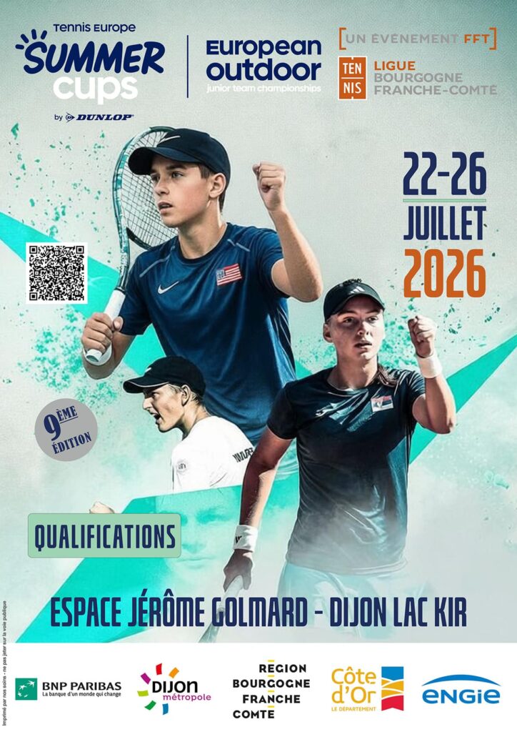 Tennis Europe Nations 2026 : Ligue Bourgogne-Franche-Comté de Tennis