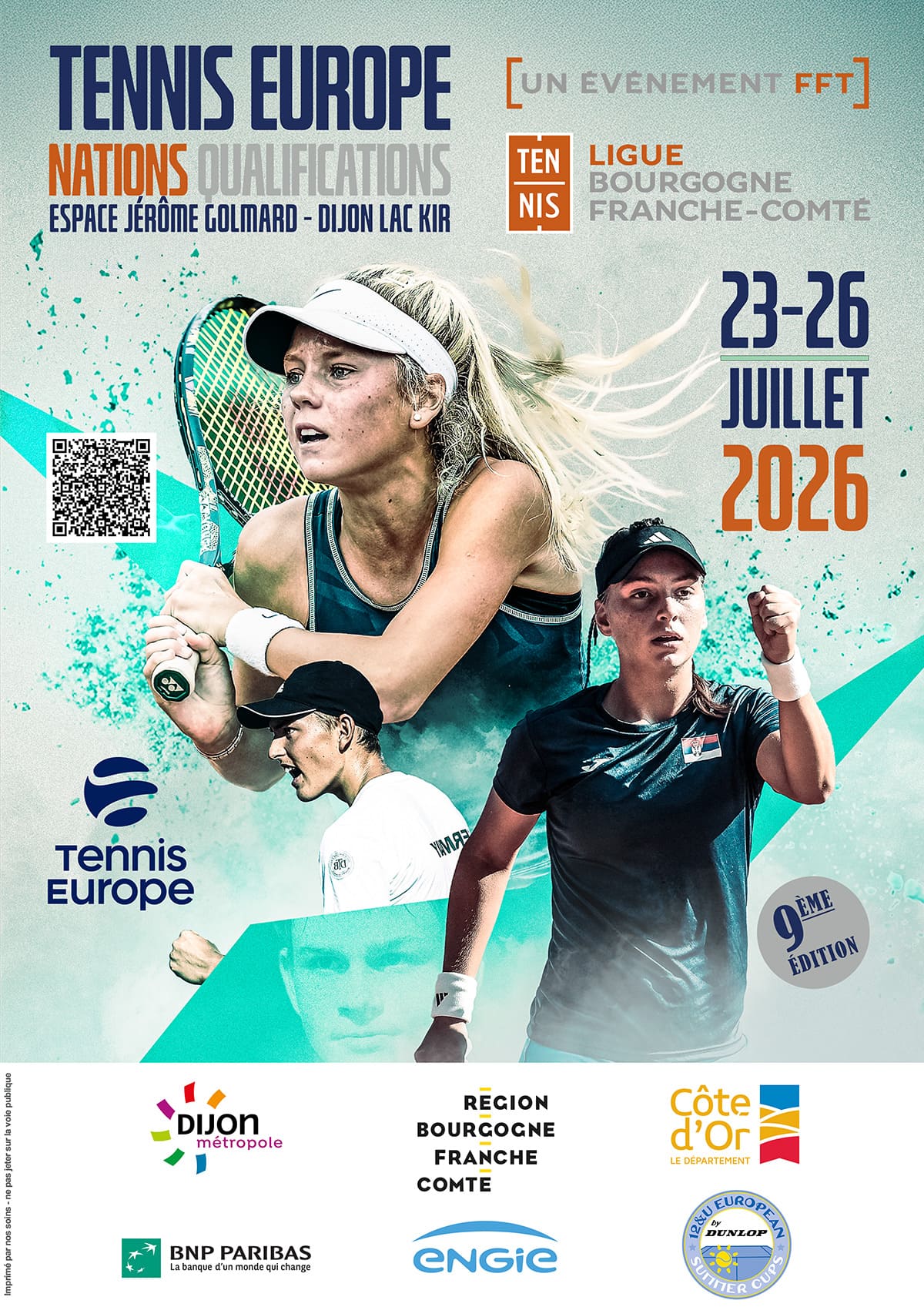 Tennis Europe Nations 2026 : Ligue Bourgogne-Franche-Comté de Tennis