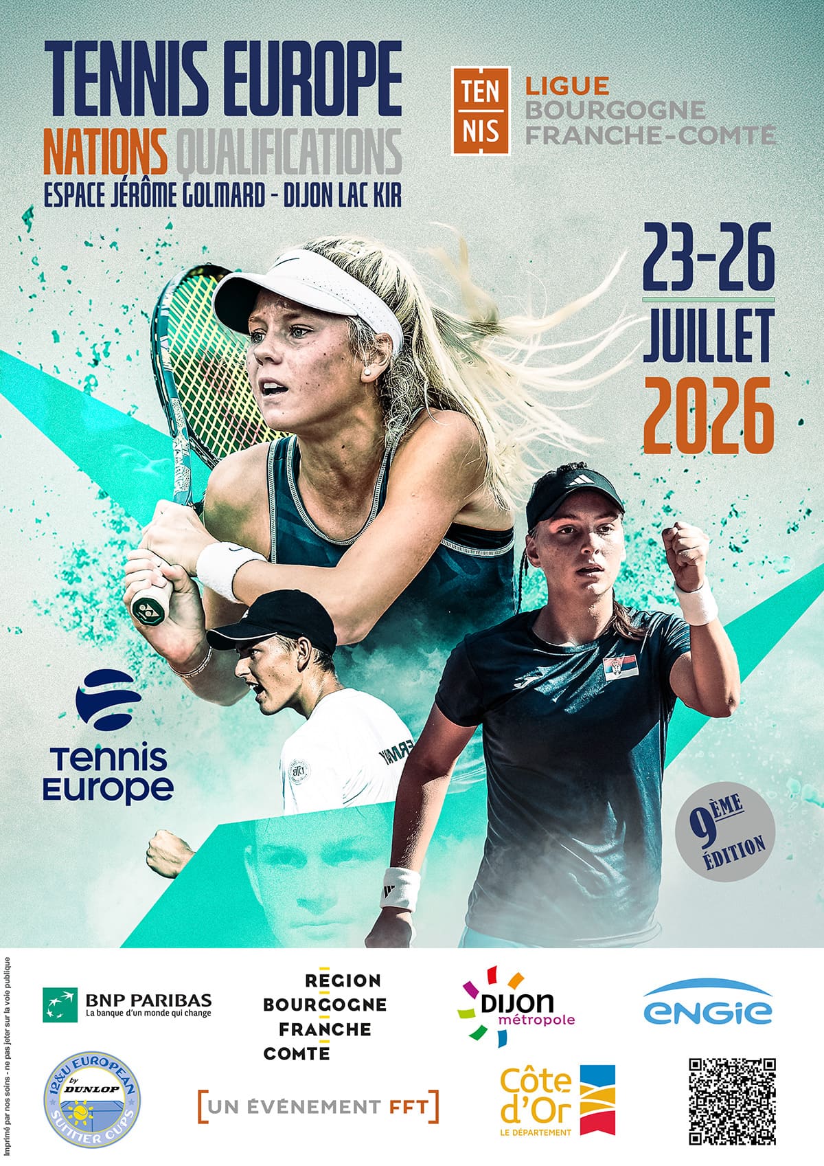 Tennis Europe Nations 2026 : Ligue Bourgogne-Franche-Comté de Tennis