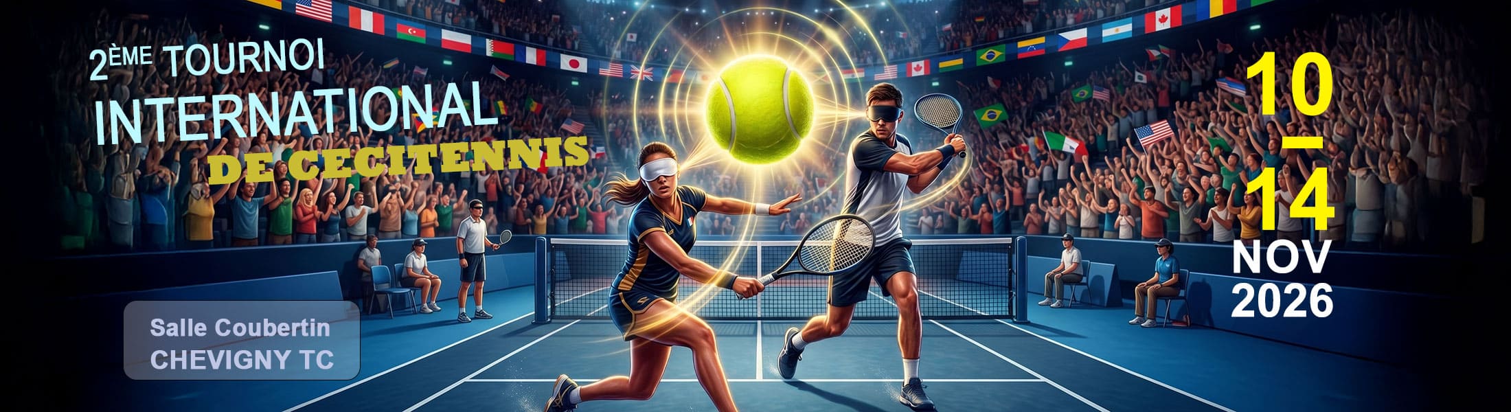 2ème Tournoi International de CeciTennis : Ligue BFC de Tennis